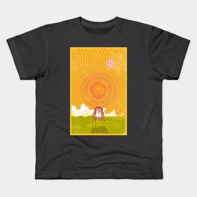 RABBITS VISION Kids T-Shirt by Showdeer